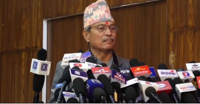  एमालेबाट निकालिएपछि भीम रावलको पहिलो पत्रकार सम्मेलन 